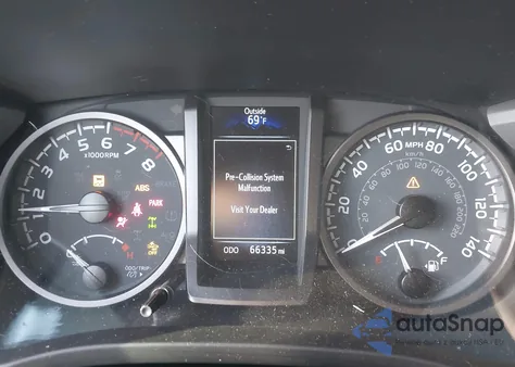 2021 Toyota Tacoma Trd Off-Road из США, поврежденный, VIN 3TYCZ5AN5MT049308